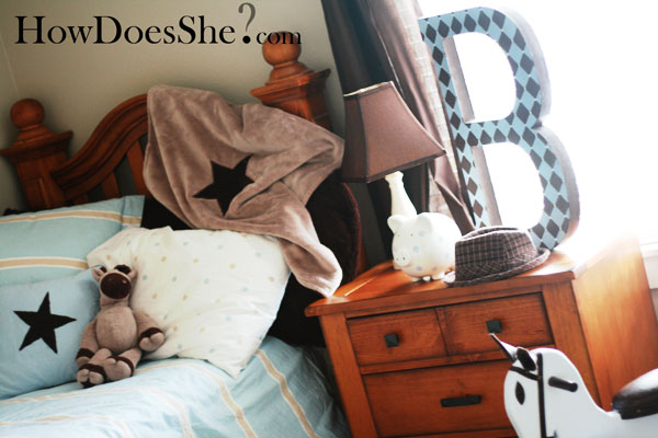 Toddler Boy Room on a Budget