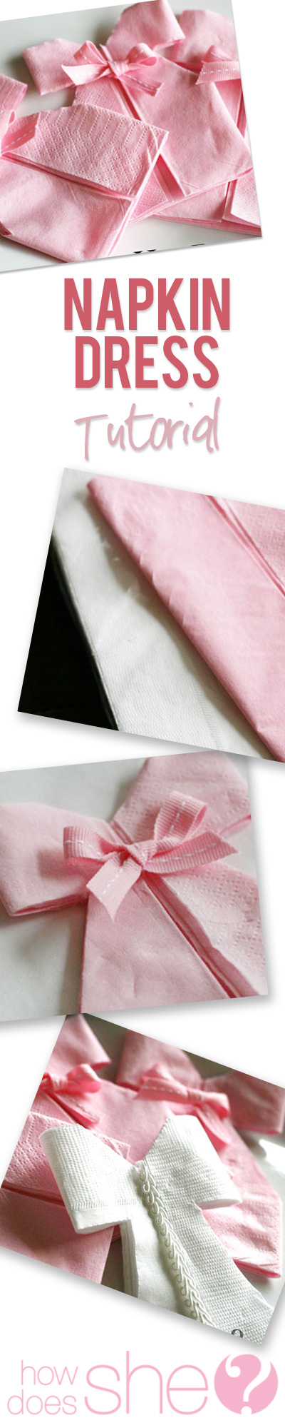 Precious Napkin Dress Tutorial