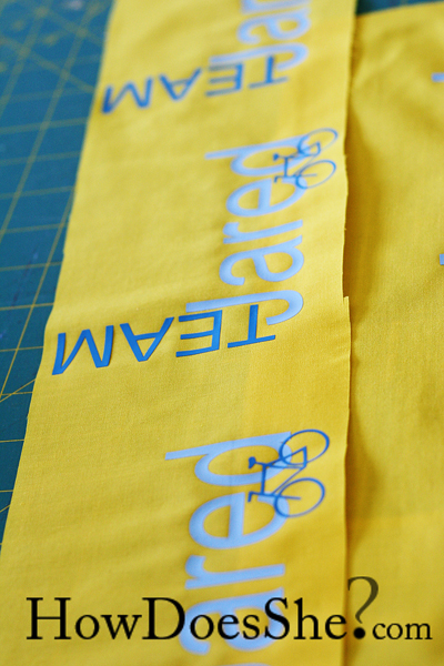Flags and Shirts with heat transfer