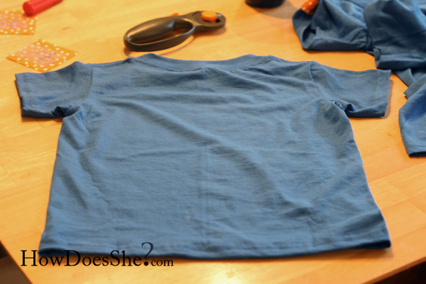 Flags and Shirts with heat transfer
