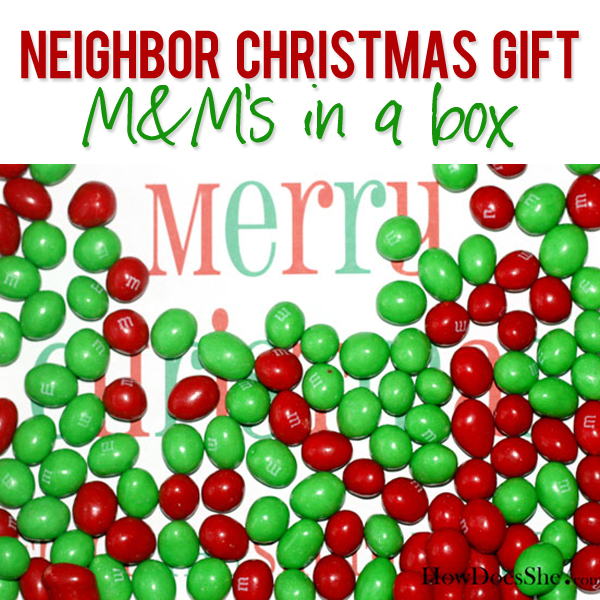 christmas m&m's