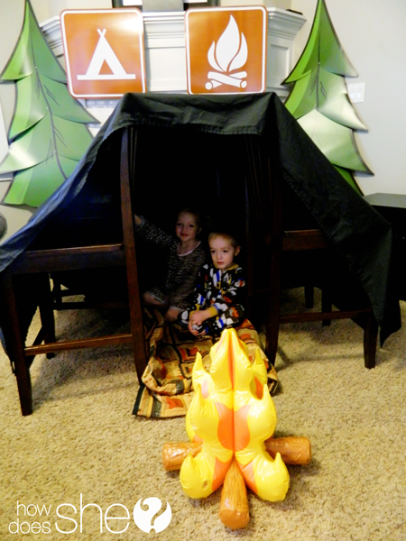 Indoor Camping