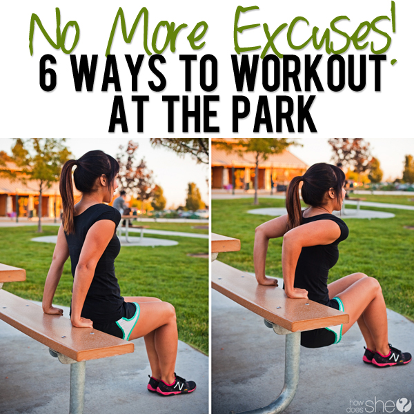 6 Ways to Workout at the Park