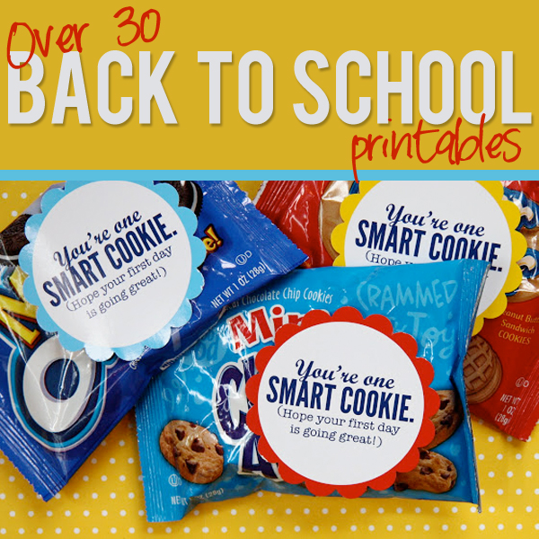 Over 30 Free Back To School Printables Over 30 Free Back To School Printables