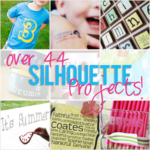 Over 44 Silhouette projects