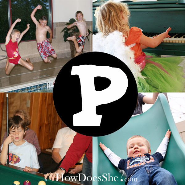 P