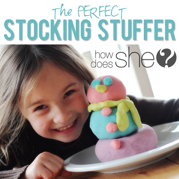 home made play dough Perfect Stocking Stuffer