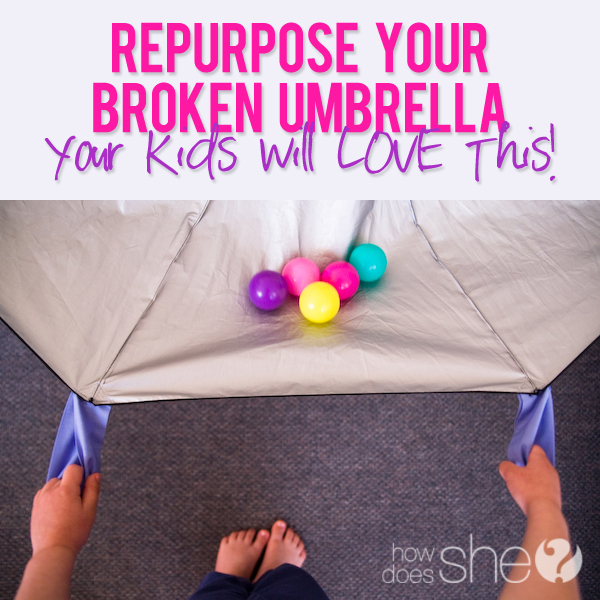 What to do with a broken umbrella