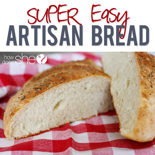SUPER Easy Artisan Bread