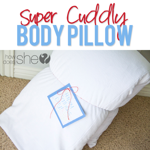 Super Cuddly Body Pillow