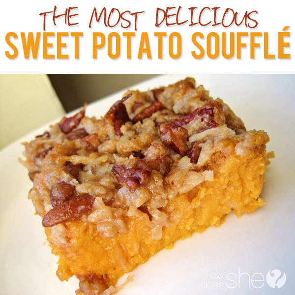 Sweet Potato Souffle