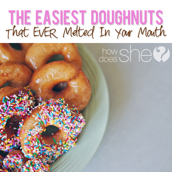 The Easiest Doughnuts