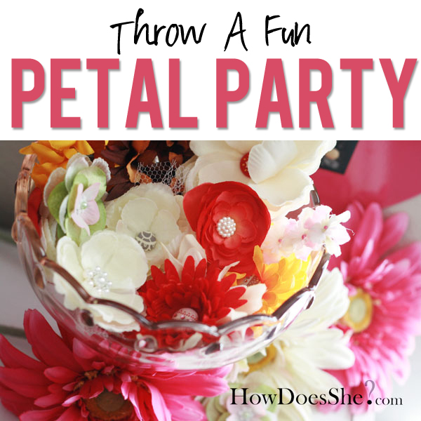 Throw A Petal Party
