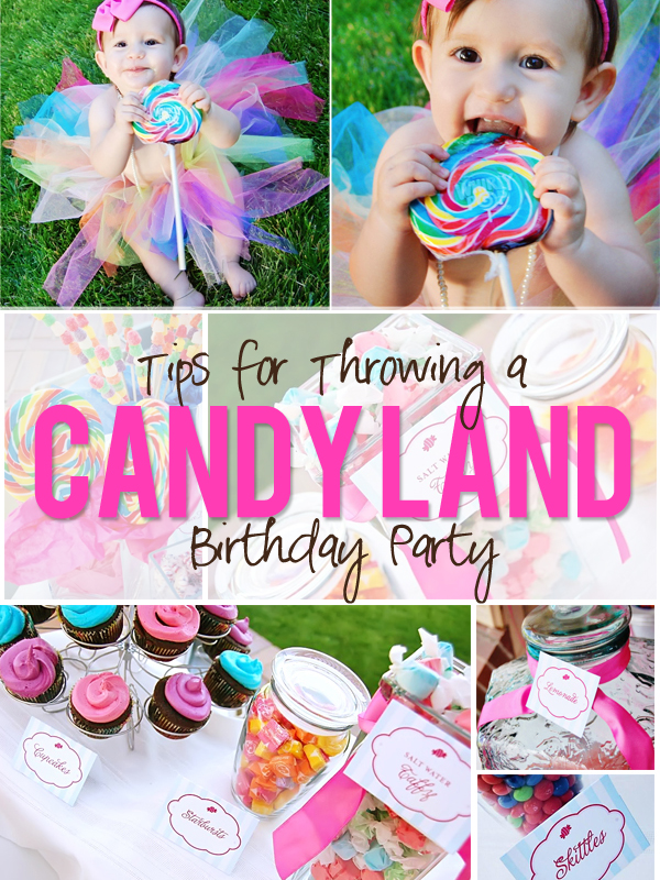 Throw a Candy Land Themed BIrthday Party