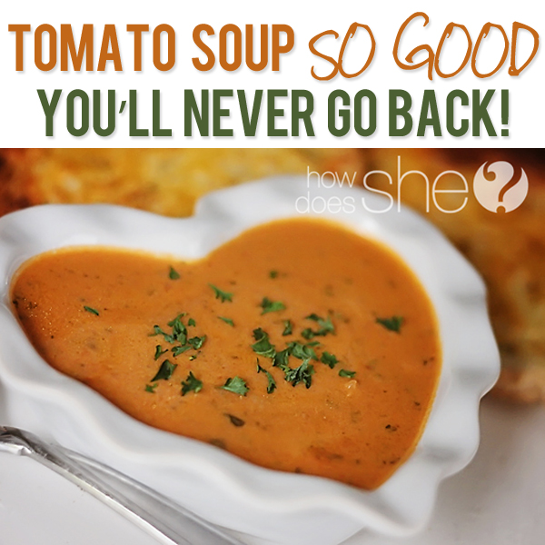 Homemade Tomato Soup 