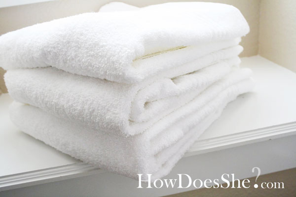 personalize your bath towels