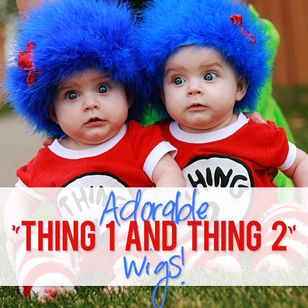thing 1 thing 2 wig