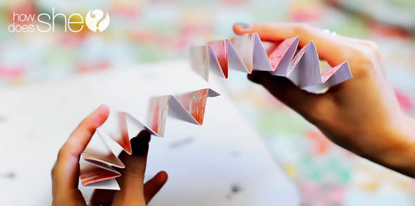 paper rosette tutorial