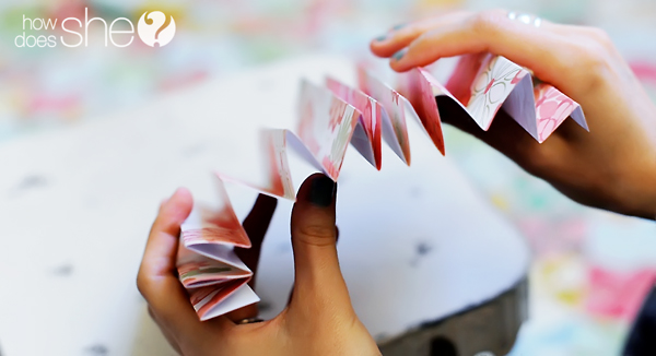 paper rosette tutorial