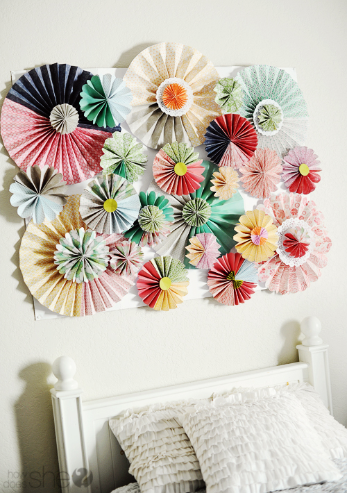 paper rosette tutorial