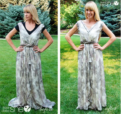 Redesign Time How to make a dress perfect for you Redesign Time How to make a dress perfect for you