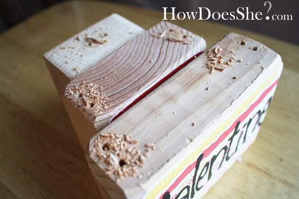 Valentines craft tutorial