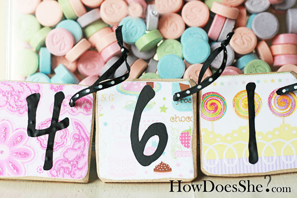 Countdown to my birthday board