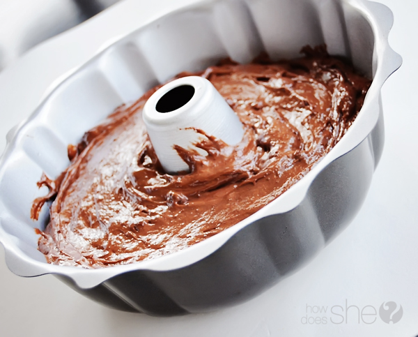 Triple Chocolate Bundt Cake