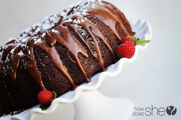 Triple Chocolate Bundt Cake