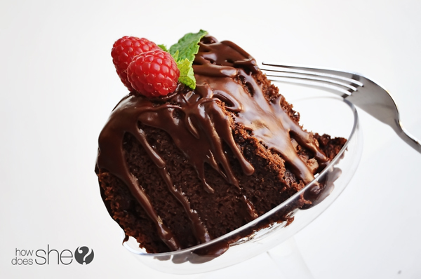 Triple Chocolate Bundt Cake