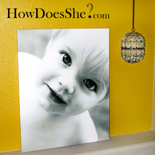 FREE …photo on CANVAS!