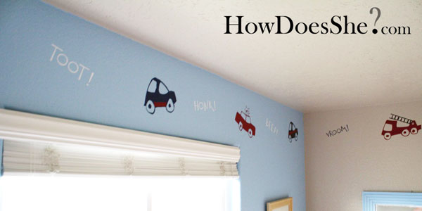 dress up any room with vinyl borders