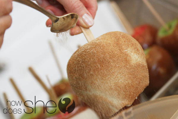 carmel apples white chocolate