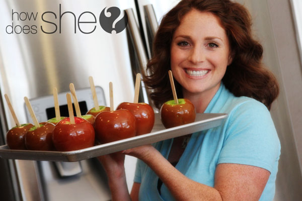 carmel apples white chocolate