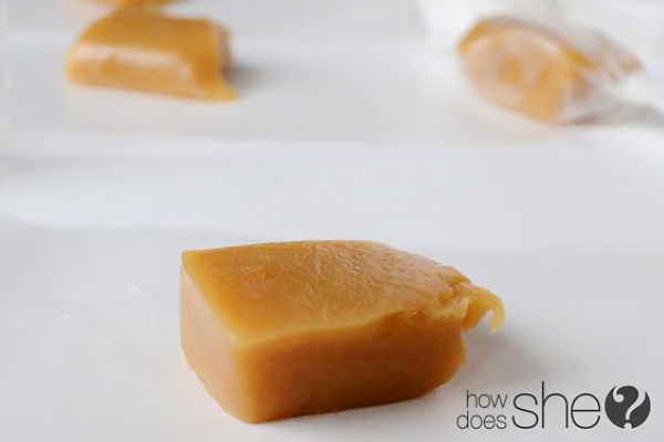 15 minute Holiday Caramels