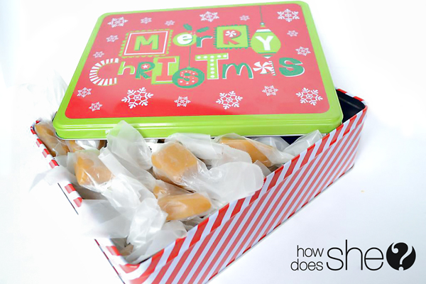 15 minute Holiday Caramels