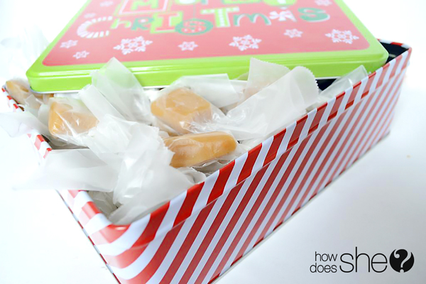 15 minute Holiday Caramels