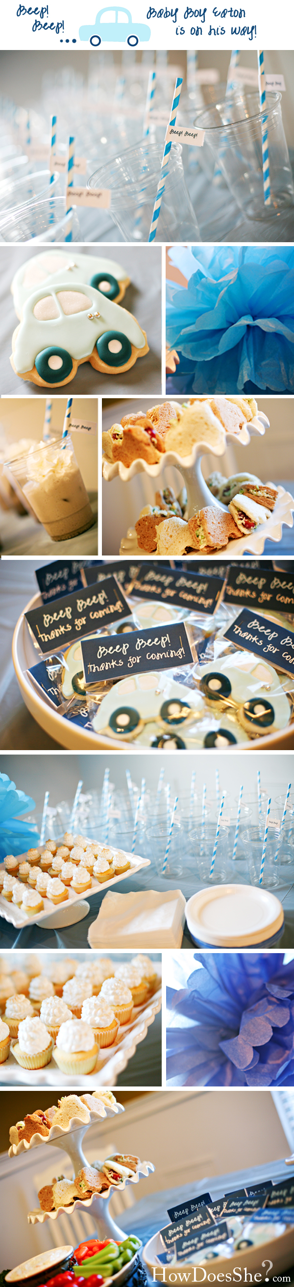 Car Themed Baby Shower