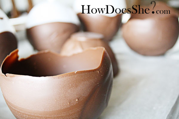 Chocolate Mousse Easter Egg For Two