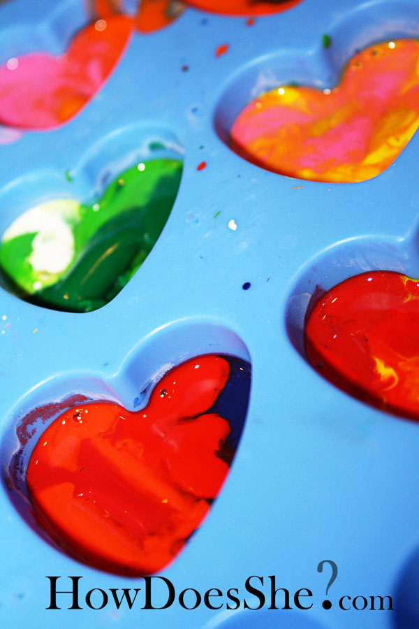 valentine crayon