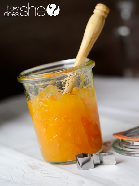 orange honey steel cut oats