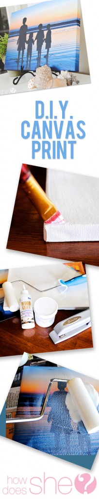 diy canvas print