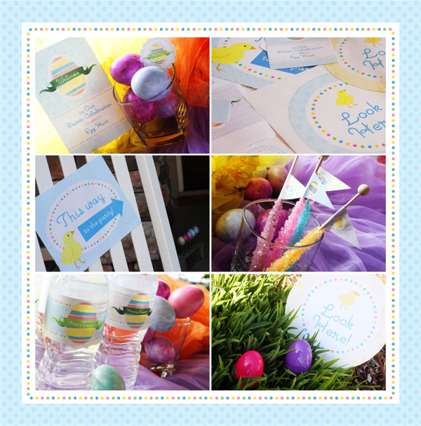 Printable easter egg hunt kit