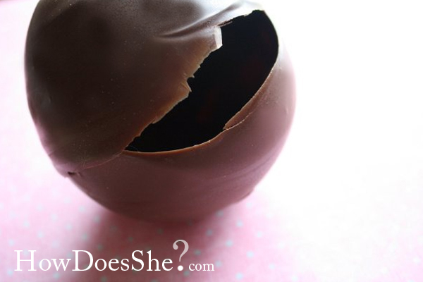 Chocolate Mousse Easter Egg For Two