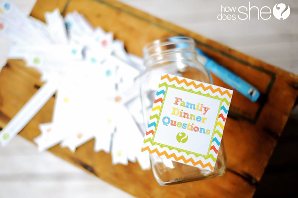 Family Dinner Questions