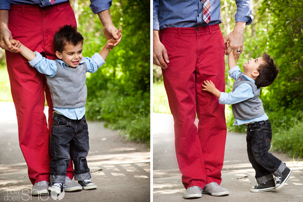 father and son styling tips