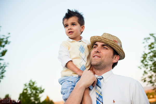 father and son styling tips