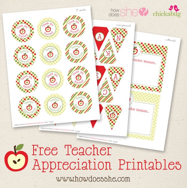 Free back to school printables