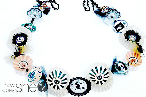 Create a Ghoulish Garland