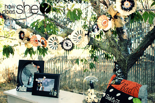 Create a Ghoulish Garland